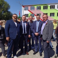 Открытие памятного знака жертвам геноцида белорусского народа в годы Великой Отечественной войны